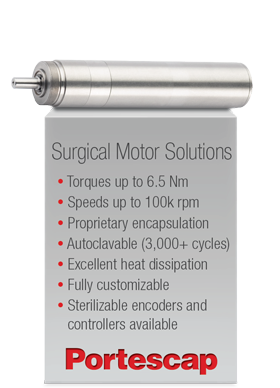 Portescap's Surgical Motor Solutions