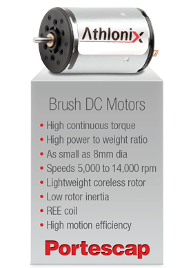 Brush DC Motors Pedestal